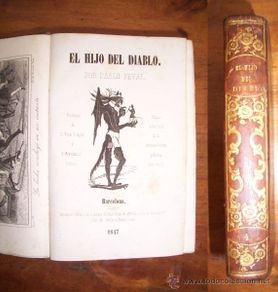 Libri antichi: FEVAL, Paul. El hijo del diablo. V.4